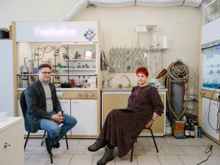 Михаил Александрович Кискин и Наталия Лескова. Фото Ольги Мерзляковой