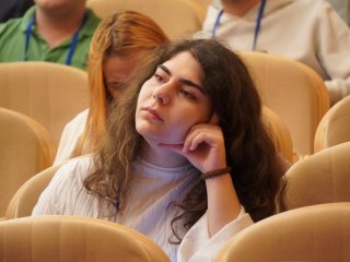 XII Международная конференция «Суперкомпьютерные дни в России» проходит в МГУ. Фото: Анастасия Жукова / «Научная Россия»
