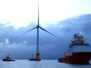 Морские ветровые фермы потенциально могут обеспечить энергией всех