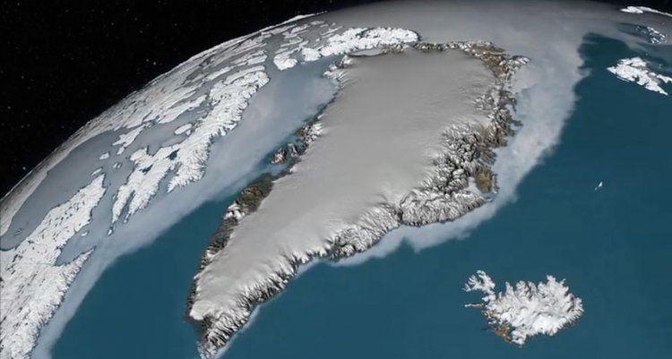 Еще один массивный кратер подо льдом Гренландии?