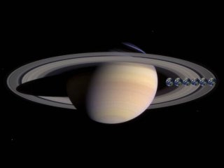 В Сатурне поместилось бы 764 Земли