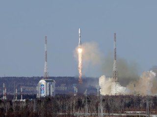 Старт ракеты-носителя «Союз-2.1б» с гидрометеорологическим спутником «Метеор-М» № 2-4 29.02.2024. Фото ГК «Роскосмос»