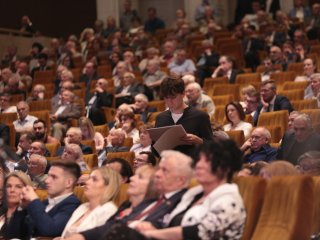 Финальный день общего собрания членов Российской академии наук. Фото: Елена Либрик / Научная Россия