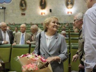 Академик Роберт Нигматулин выступил в Институте океанологии РАН в честь своего юбилея. Фото: Ольга Мерзлякова / «Научная Россия»