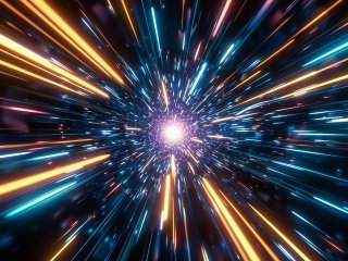 Космос и физика – 2025. Жизнь на полярной орбите, квантовые технологии и самый длинный гамма-всплеск. Источник изображения: vwalakte (сгенерировано ИИ) / фотобанк Freepik