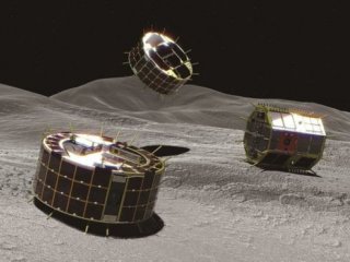 Японская космическая станция «Хаябуса-2» высадила двух роботов на астероид Рюгу
