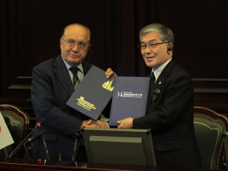 Ведущие вузы России и Японии договорились в МГУ об академическом и научном сотрудничестве