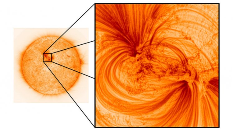 На новых изображениях Солнца видны сверхтонкие нити светящейся плазмы