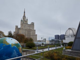 В Московском планетарии. Фото: Елена Либрик / «Научная Россия»