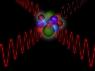 Свет рассеивается светом – с помощью виртуальных частиц. Фото: (c) TU Wien VIENNA UNIVERSITY OF TECHNOLOGY