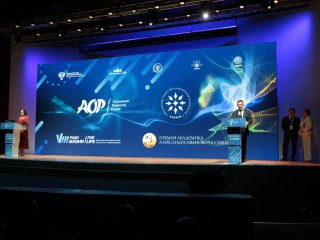 VIII Международный форум онкологии и радиотерапии «Ради жизни — For Life» открылся в Москве. Фото: Ольга Мерзлякова / «Научная Россия»