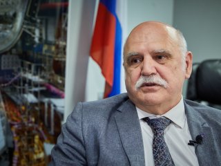 Директор частного учреждения ГК «Росатом» «Проектный центр ИТЭР» А.В. Красильников. Фото: Елена Либрик / «Научная Россия»