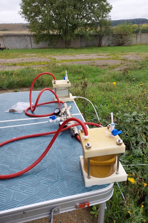 Установка для фильтрации воды из скважины под напором.Фото: ФИЦ Биотехнологии РАН