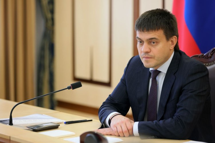 Министр науки и высшего образования РФ Михаил Котюков. Фото: пресс-служба Правительства Красноярского края