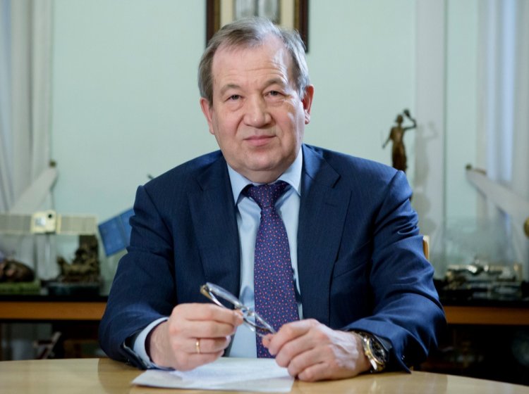 Президент Российской академии наук Геннадий Яковлевич Красников. Фото: Ольга Мерзлякова / «Научная Россия»