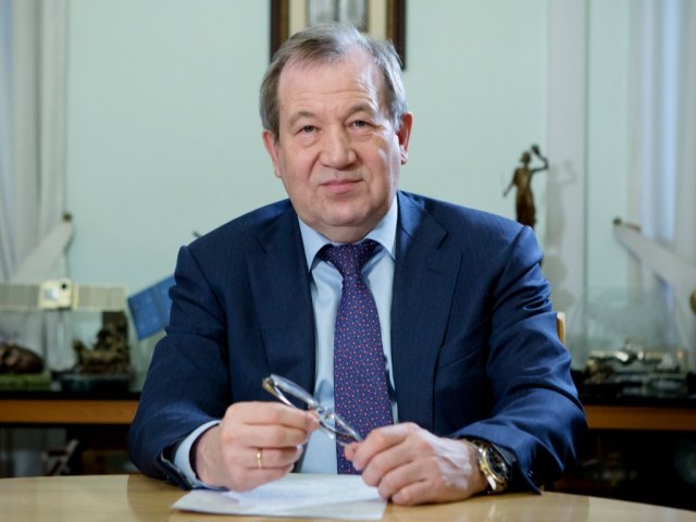 Президент Российской академии наук Геннадий Яковлевич Красников. Фото: Ольга Мерзлякова / «Научная Россия»