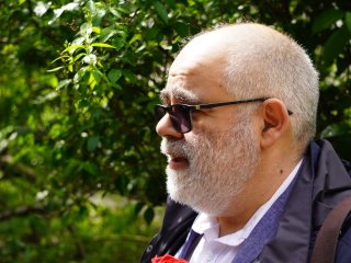 Сотрудники МГУ вернули на историческое место надгробный памятник выдающемуся библиографу. Фото: Никита Ланской / Научная Россия
