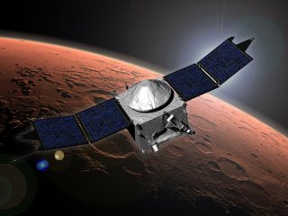 Зонд MAVEN НАСА показывает, как ветер циркулирует в верхних слоях атмосферы Марса