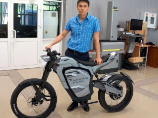 Разработчики из Пермского Политеха создают сверхлегкий электромотоцикл