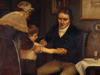 Опыт с оспой – 14 мая 1796 года Эдвард Дженнер успешно привил вирус коровьей оспы