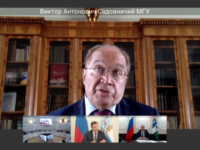 В. Садовничий о слаженной работе с Минобрнауки