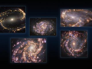 Новые изображения ESO показывают особенности близлежащих галактик