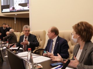 Заседание Президиума РАН,  26.10. 2021 г. Фото: Николай Мохначев