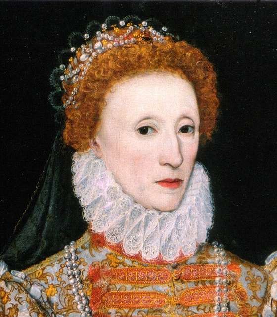 Портрет английской королевы Елизаветы I