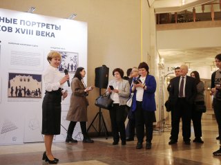 Открытие выставки в Российской академии наук. 7 апреля 2022 г.
