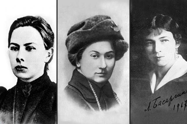 Известные бестужевки (слева направо): Надежда Крупская, Ольга Форш и Любовь Блок.