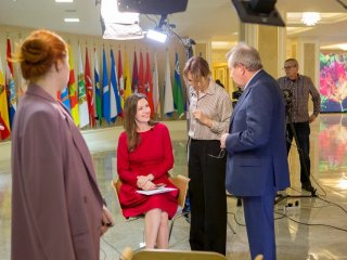 Интервью Г.Я. Красникова в Совете Федерации