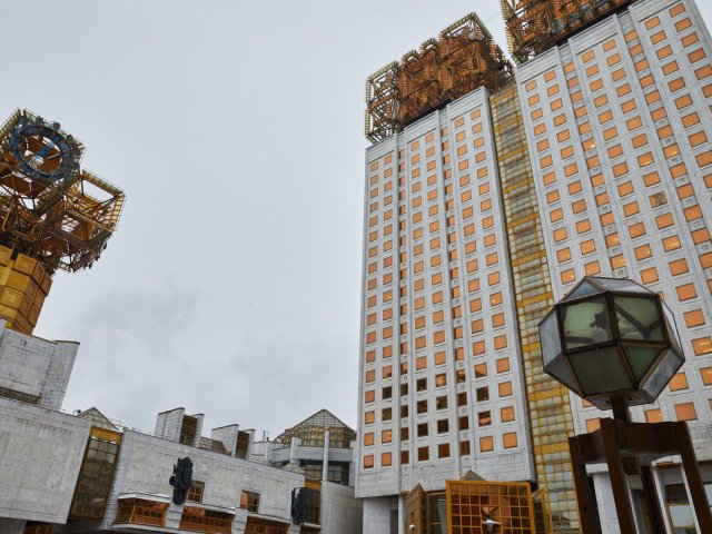 Здание РАН на Ленинском проспекте. Фото: Елена Либрик / «Научная Россия»