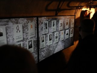 Открытие выставки «Кунсткамера в годы Великой Отечественной войны: крепость науки и обороны». Фото: Елена Либрик / «Научная Россия»