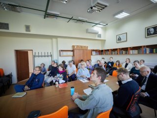 На семинаре ИПИМ МГУ, посвященном патологиям памяти. Фото: Елена Либрик / «Научная Россия»