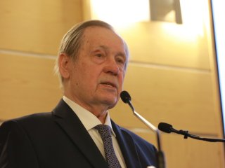 Лекция академика А.Г. Чучалина о терапевтических школах РНИМУ им. Н.И. Пирогова. Фото: Елена Либрик / «Научная Россия»