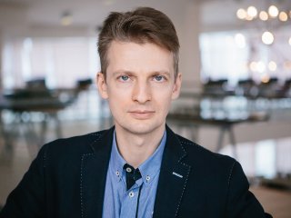 Научный сотрудник лаборатории МОИДС механико-математического факультета МГУ им. М.В. Ломоносова Павел Юрьевич Сухочев. Фото: Ольга Мерзлякова / «Научная Россия»