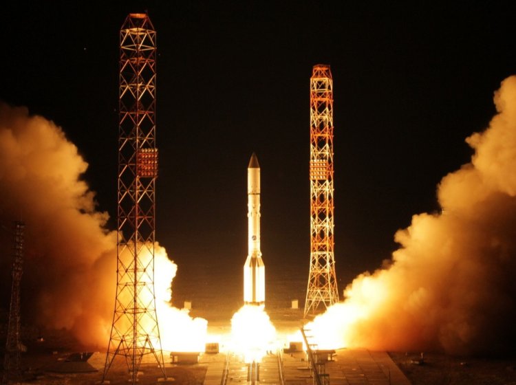 Пуск ракеты-носителя «Протон-М» 30 мая 2019 г. Фото: КЦ «Южный» / ЦЭНКИ / госкорпорация «Роскосмос»