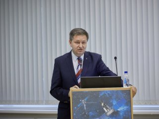 Заместитель начальника Центра подготовки космонавтов им. Ю.А. Гагарина по науке и развитию Андрей Николаевич Бабкин. Фото: Елена Либрик / «Научная Россия»