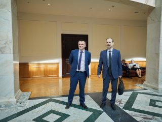 В МГУ состоялось первое расширенное заседание Совета по космосу. Фото: Елена Либрик / Научная Россия