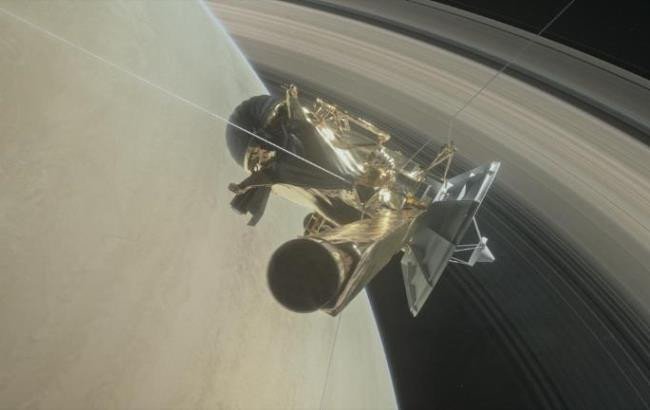 Cassini сгорел в атмосфере Сатурна