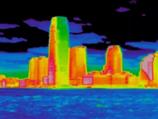 Выраженность городского «острова тепла» зависит от схемы застройки