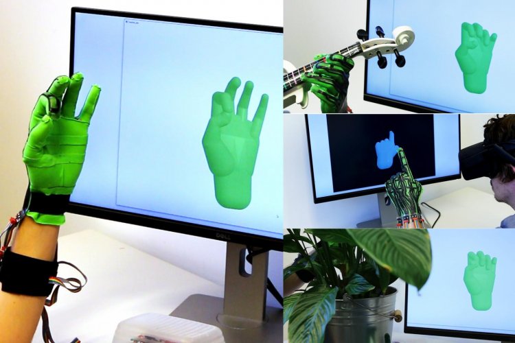 Новая «умная» перчатка точно копирует положение руки