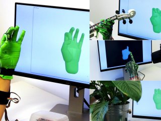 Новая «умная» перчатка точно копирует положение руки