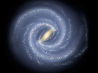 Темная материя может замедлить вращение центральной полосы звезд Млечного Пути