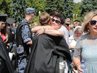 День выпускника в Московском государственном университете. Фото: Ольга Мерзлякова / «Научная Россия»