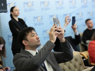 Московский академический экономический форум 2025 открылся в РАН. Фото: Ольга Мерзлякова / Научная Россия