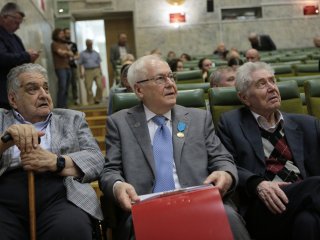 Академик Роберт Нигматулин выступил в Институте океанологии РАН в честь своего юбилея. Фото: Ольга Мерзлякова / «Научная Россия»