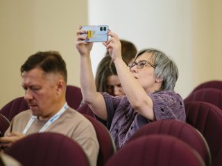 Вселенная квантовых вычислений: ФИАН и «Росатом» познакомили журналистов с технологиями будущего. Фото: Ольга Мерзлякова / «Научная Россия»