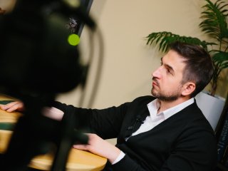 Офтальмолог Вячеслав Пономарев. Фото: Ольга Мерзлякова / «Научная Россия»