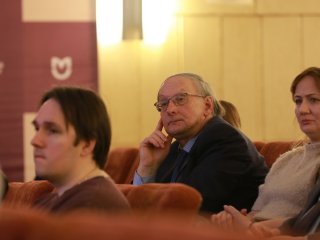 Лекция академика А.Г. Чучалина о терапевтических школах РНИМУ им. Н.И. Пирогова. Фото: Елена Либрик / «Научная Россия»